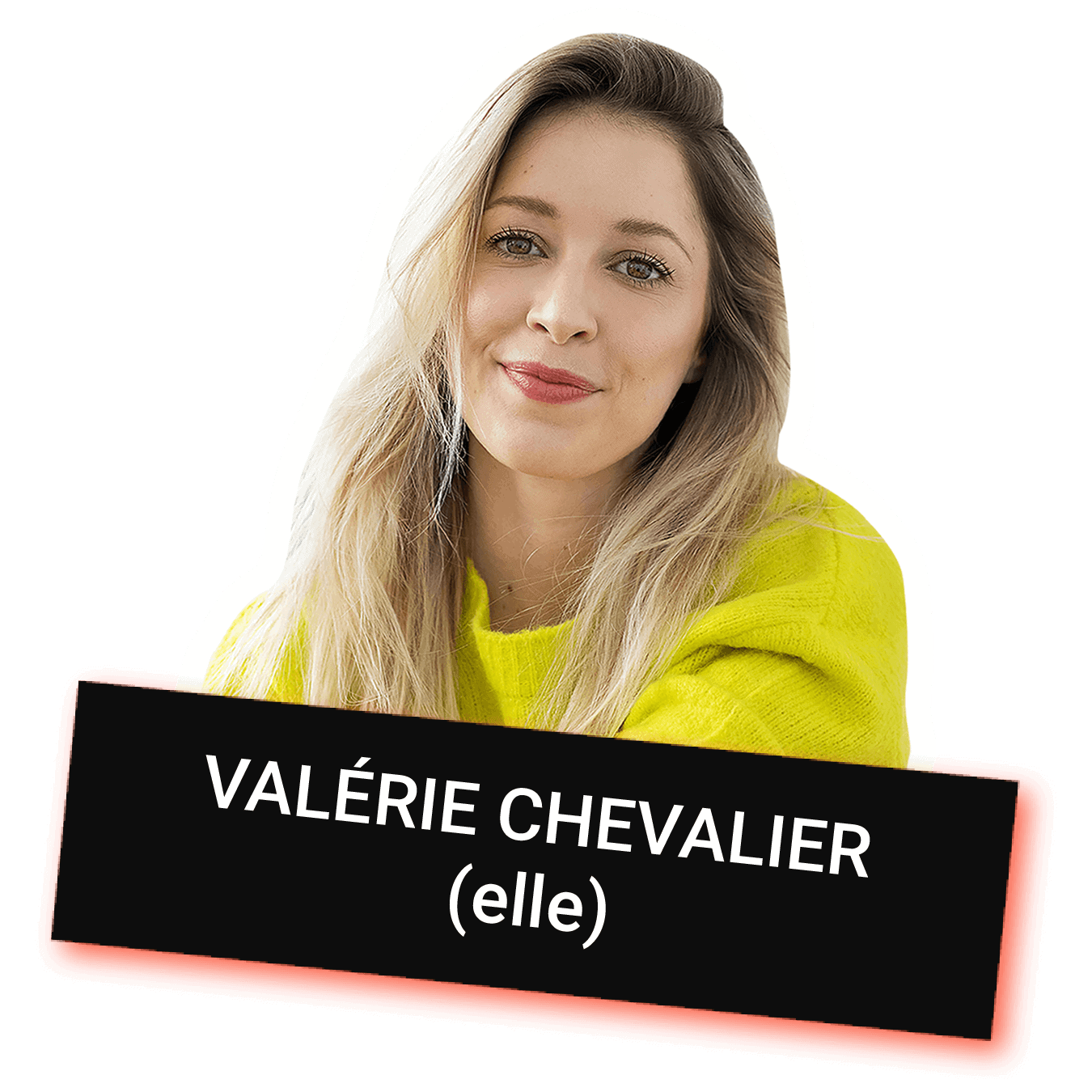 Valérie Chevalier avec pronom