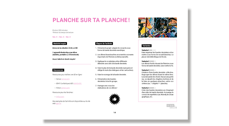 Guide d'activité : Planche sur ta planche !