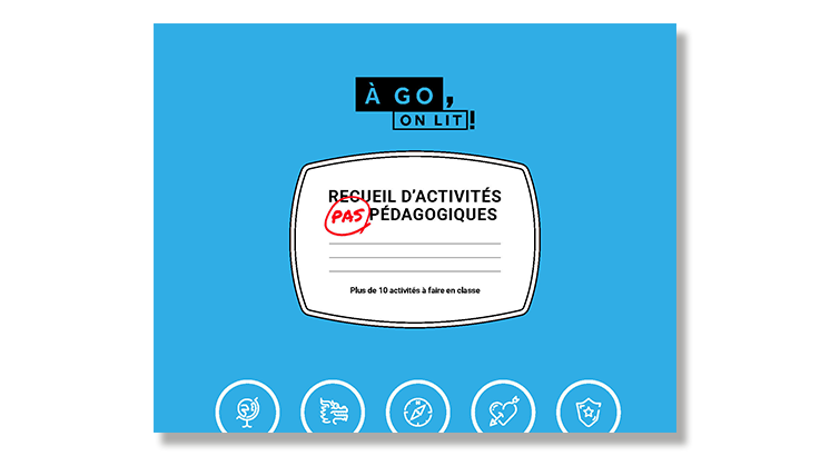 Fiches d'activités pas pédagogiques À GO, on lit!