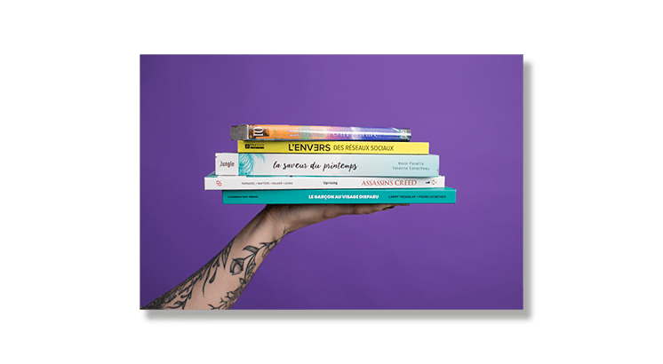 Liste des livres de la sélection À GO, on lit! an 5