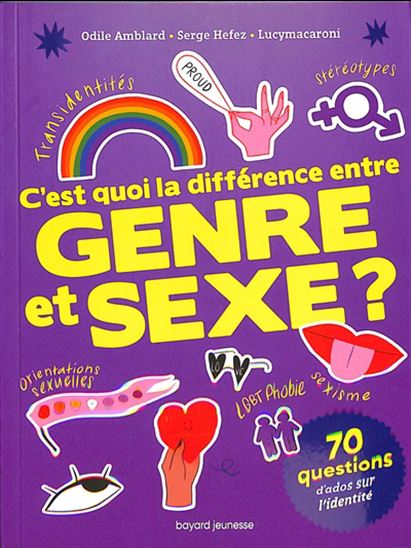 C'est quoi la différence entre genre et sexe? par Odile Amblard