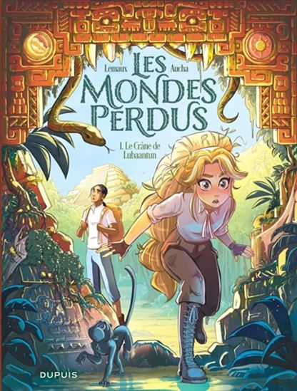 Les mondes perdus T.1 : Le crâne de Lubaantun par Aucha