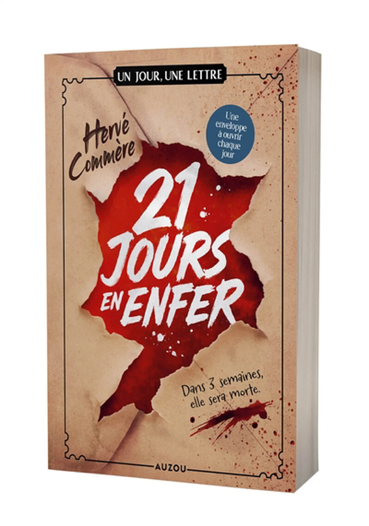 21 jours en enfer par Hervé Commère