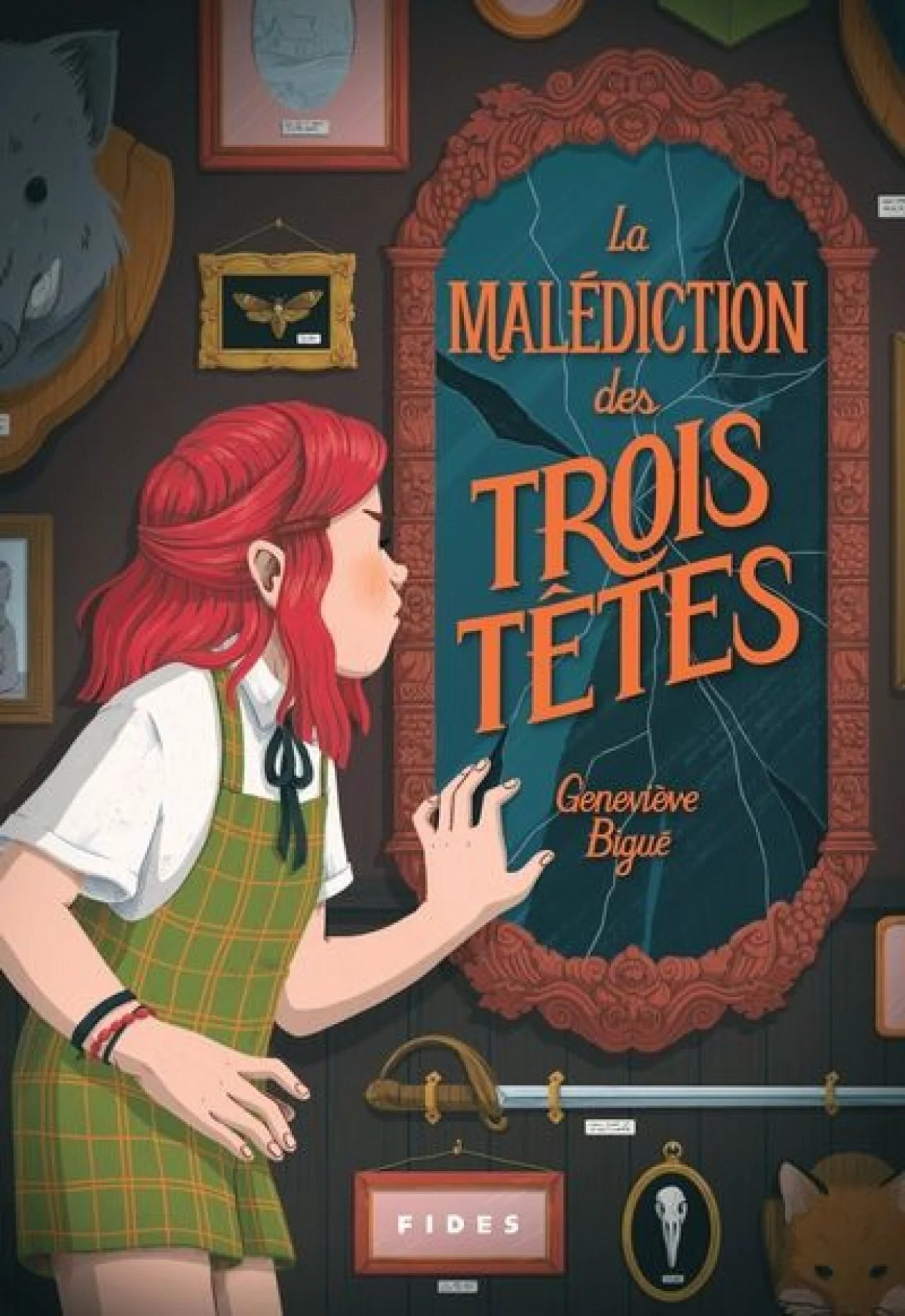 La malédiction des trois têtes par Geneviève Bigué