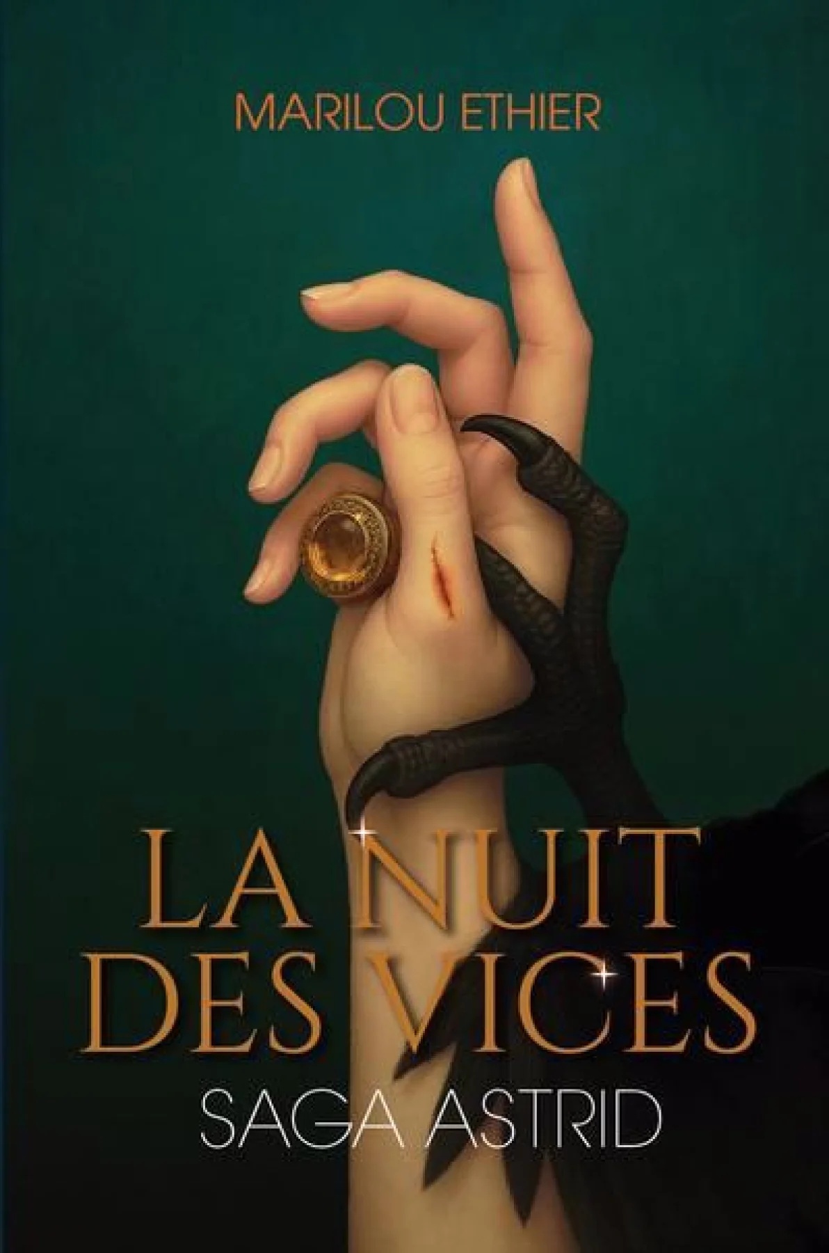 Saga Astrid T.1 La nuit des vices par Marilou Éthier
